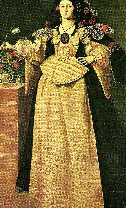 Girolamo Forabosco portrait of a lady c. Sweden oil painting art